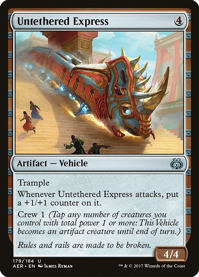 Untethered Express [Aether Revolt] | Card Merchant Takapuna