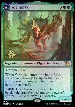 Vorinclex // The Grand Evolution [March of the Machine Prerelease Promos] | Card Merchant Takapuna