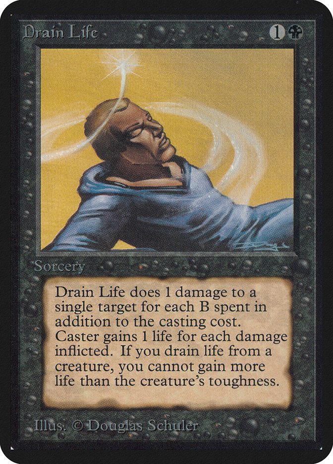 Drain Life [Alpha Edition] | Card Merchant Takapuna