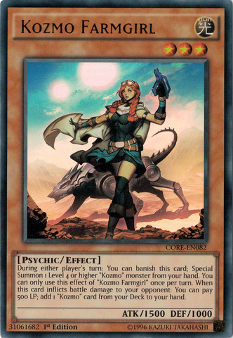 Kozmo Farmgirl [CORE-EN082] Ultra Rare | Card Merchant Takapuna