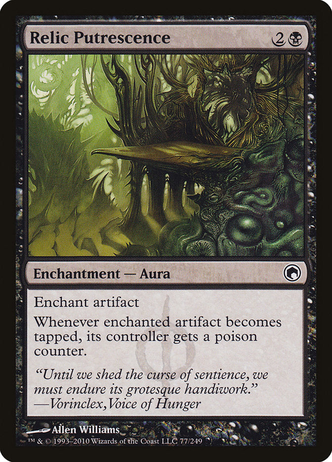 Relic Putrescence [Scars of Mirrodin] | Card Merchant Takapuna