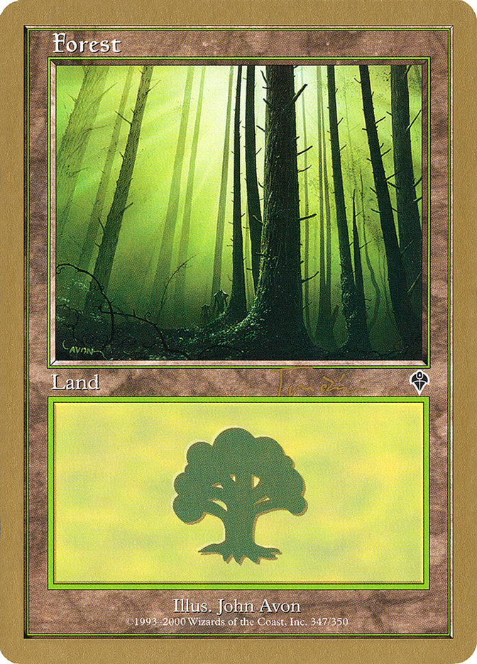 Forest (jt347) (Jan Tomcani) [World Championship Decks 2001] | Card Merchant Takapuna