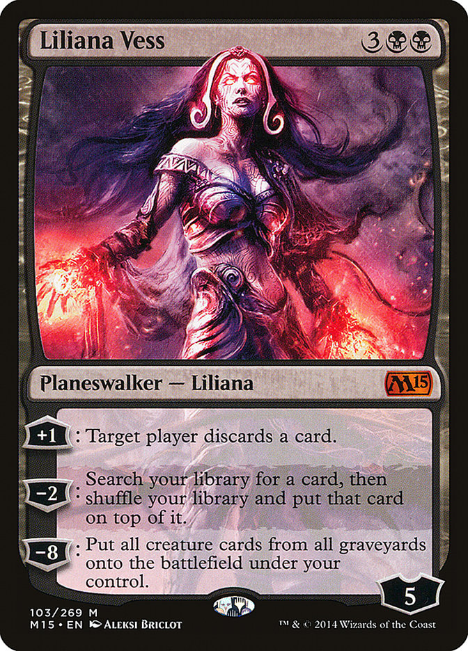 Liliana Vess [Magic 2015] | Card Merchant Takapuna