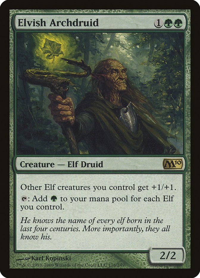 Elvish Archdruid [Magic 2010] | Card Merchant Takapuna