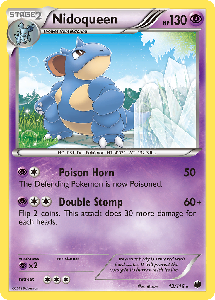 Nidoqueen (42/116) [Black & White: Plasma Freeze] | Card Merchant Takapuna