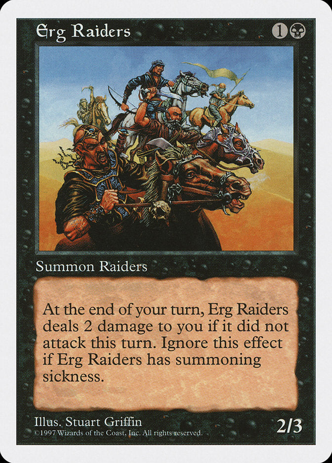 Erg Raiders [Fifth Edition] | Card Merchant Takapuna