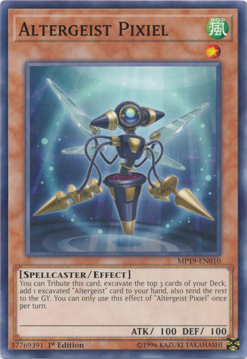 Altergeist Pixiel [MP19-EN010] Common | Card Merchant Takapuna