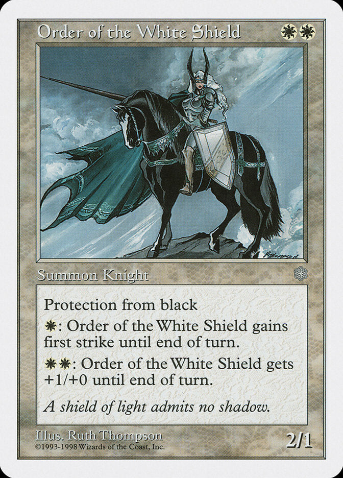 Order of the White Shield [Anthologies] | Card Merchant Takapuna