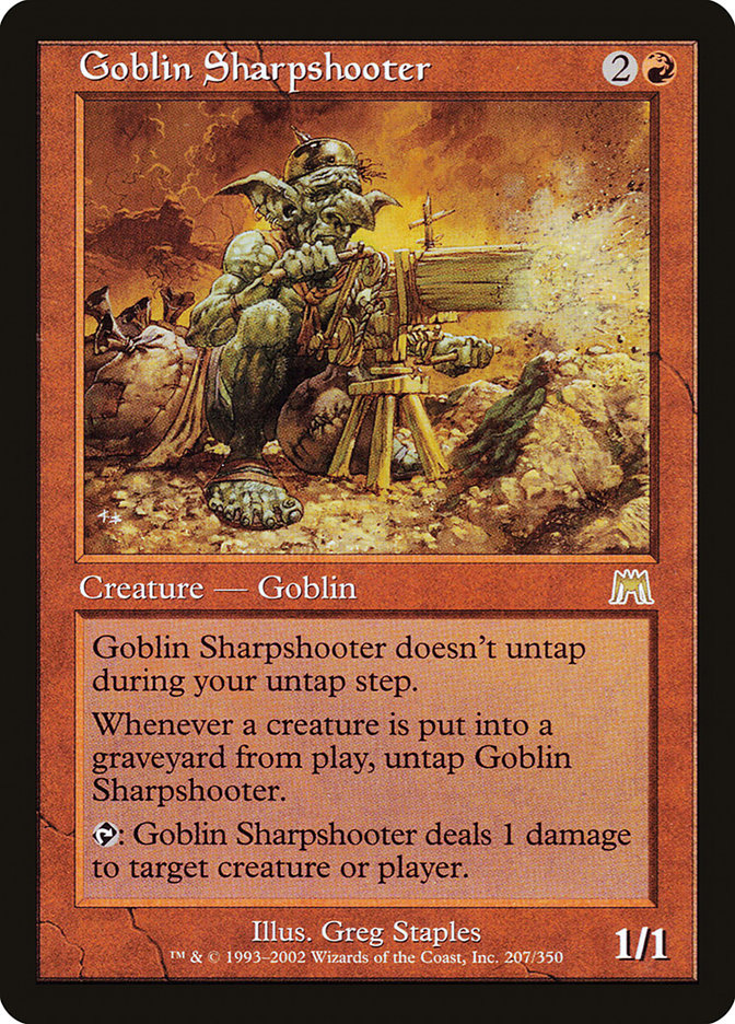 Goblin Sharpshooter [Onslaught] | Card Merchant Takapuna