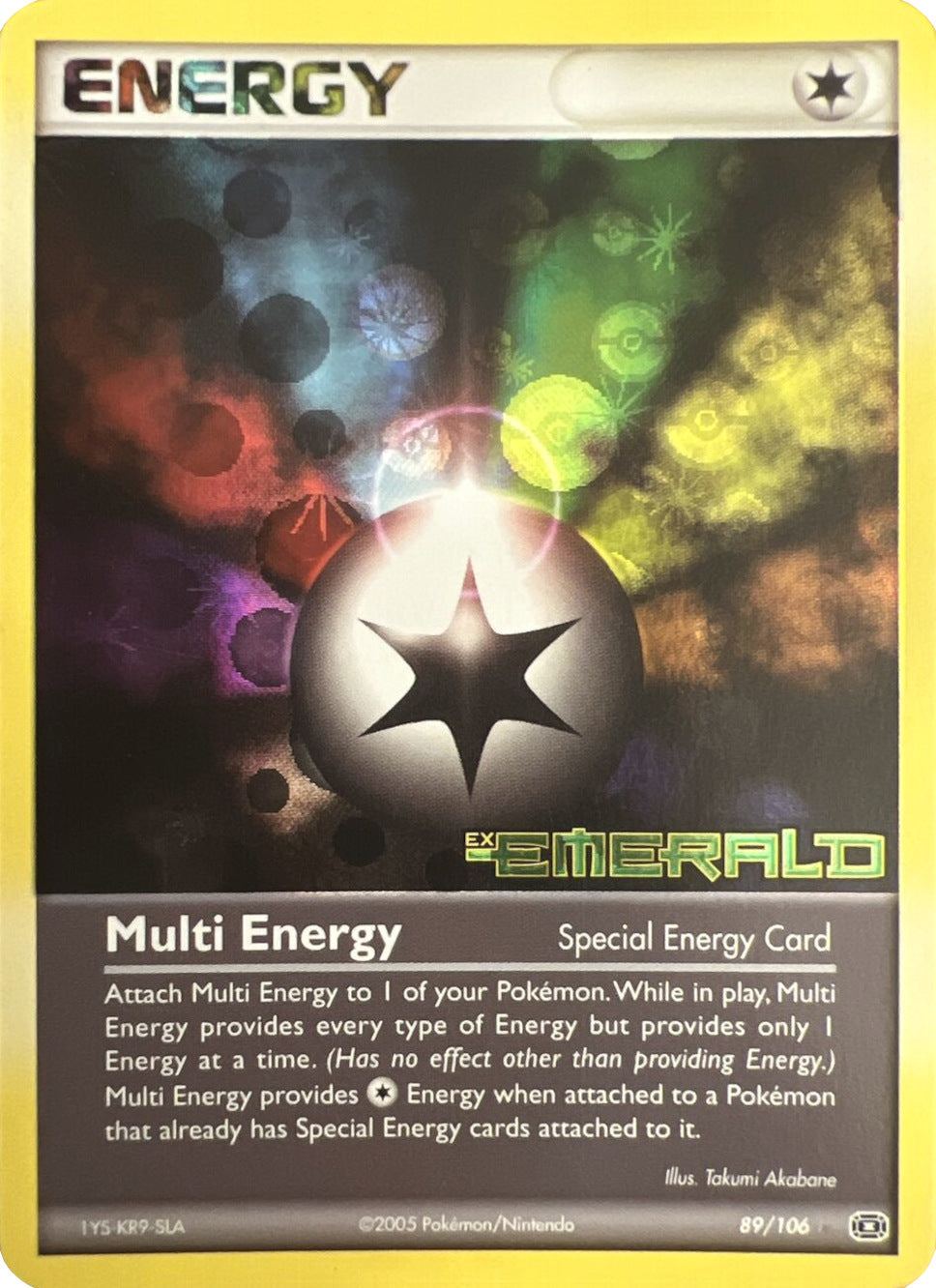 Multi Energy (89/106) (Stamped) [EX: Emerald] | Card Merchant Takapuna