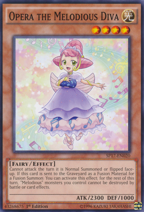 Opera the Melodious Diva [SP17-EN020] Common | Card Merchant Takapuna