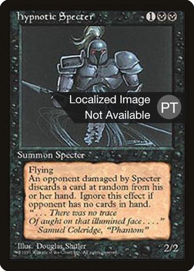 Hypnotic Specter [Fourth Edition (Foreign Black Border)] | Card Merchant Takapuna