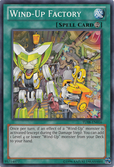 Wind-Up Factory [TU08-EN016] Common | Card Merchant Takapuna