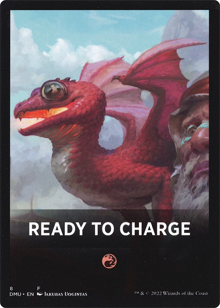 Ready to Charge Theme Card [Dominaria United Tokens] | Card Merchant Takapuna