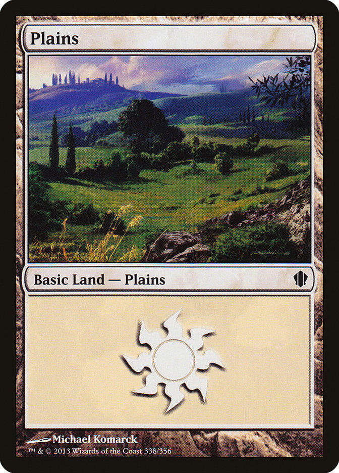 Plains (338) [Commander 2013] | Card Merchant Takapuna