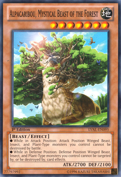 Alpacaribou, Mystical Beast of the Forest [LVAL-EN095] Common | Card Merchant Takapuna