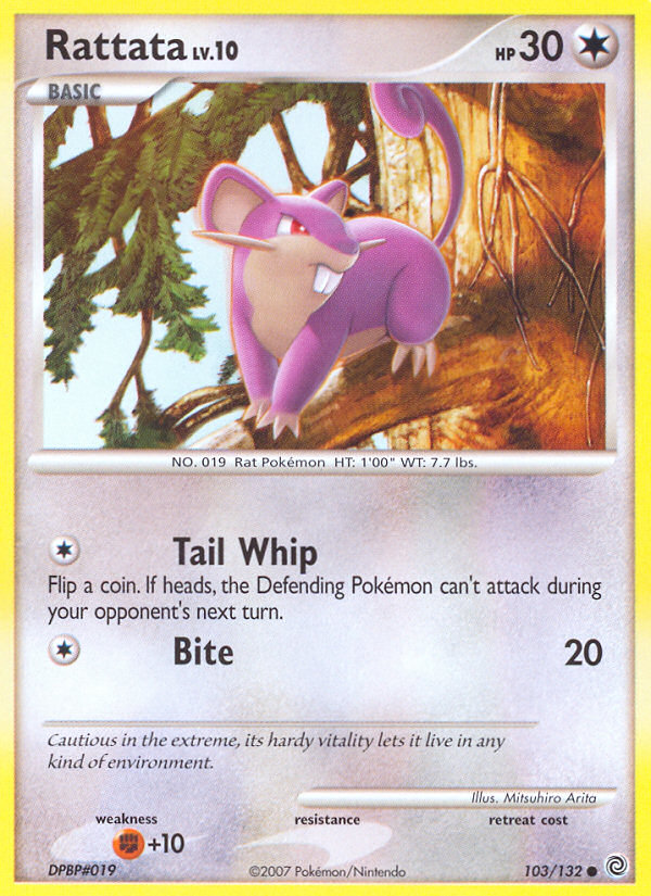 Rattata (103/132) [Diamond & Pearl: Secret Wonders] | Card Merchant Takapuna