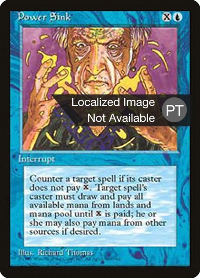 Power Sink [Fourth Edition (Foreign Black Border)] | Card Merchant Takapuna