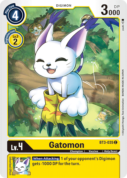 Gatomon [BT3-035] [Release Special Booster Ver.1.5] | Card Merchant Takapuna