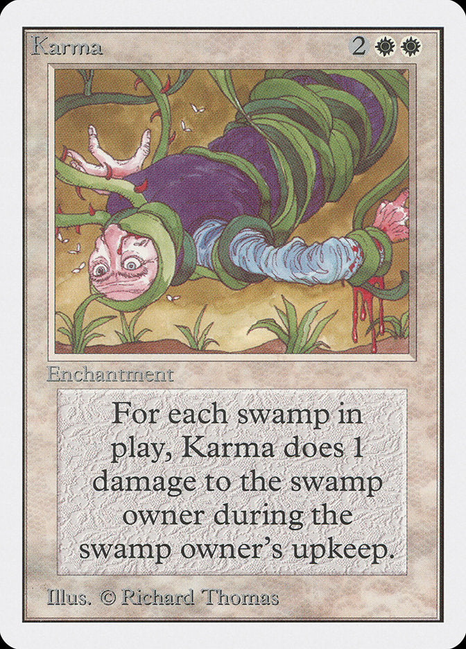 Karma [Unlimited Edition] | Card Merchant Takapuna