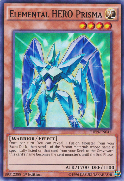 Elemental HERO Prisma [FUEN-EN047] Super Rare | Card Merchant Takapuna