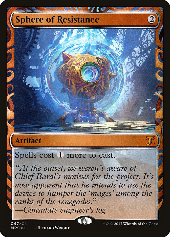 Sphere of Resistance [Kaladesh Inventions] | Card Merchant Takapuna