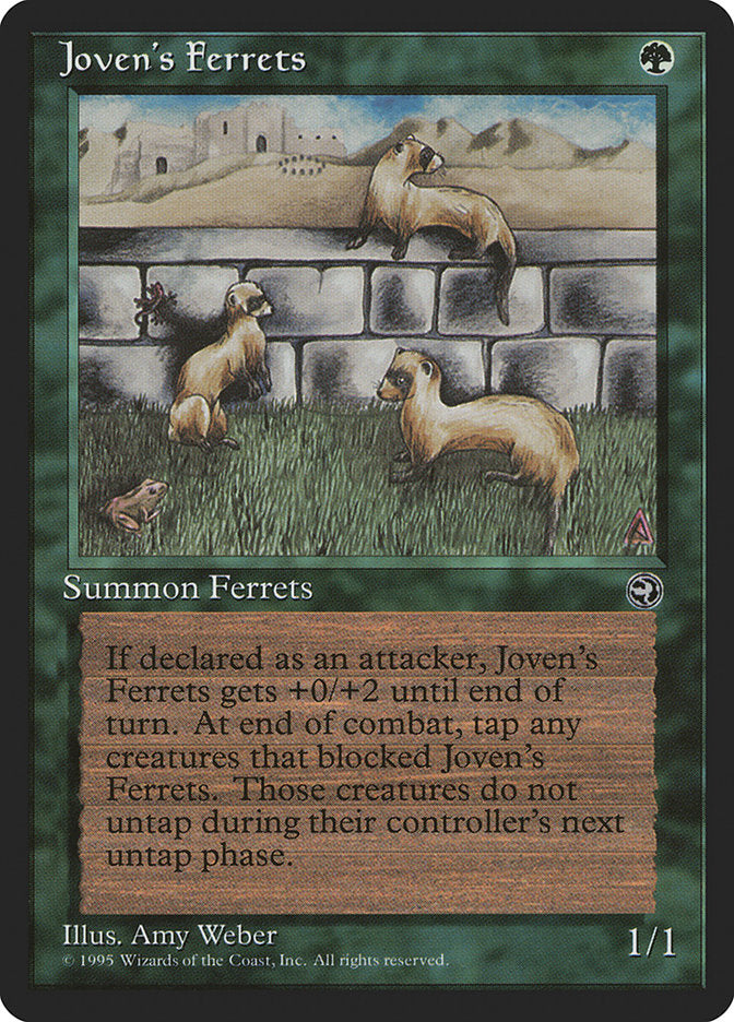 Joven's Ferrets [Homelands] | Card Merchant Takapuna