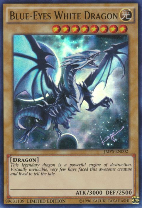 Blue-Eyes White Dragon [JMPS-EN002] Ultra Rare | Card Merchant Takapuna