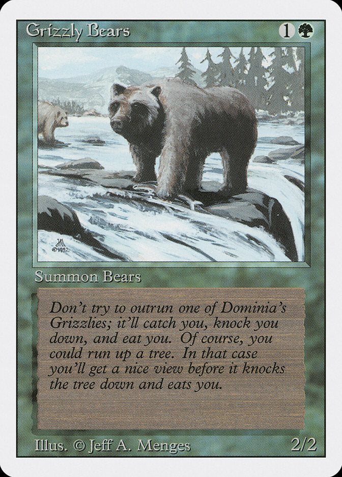 Grizzly Bears [Revised Edition] | Card Merchant Takapuna