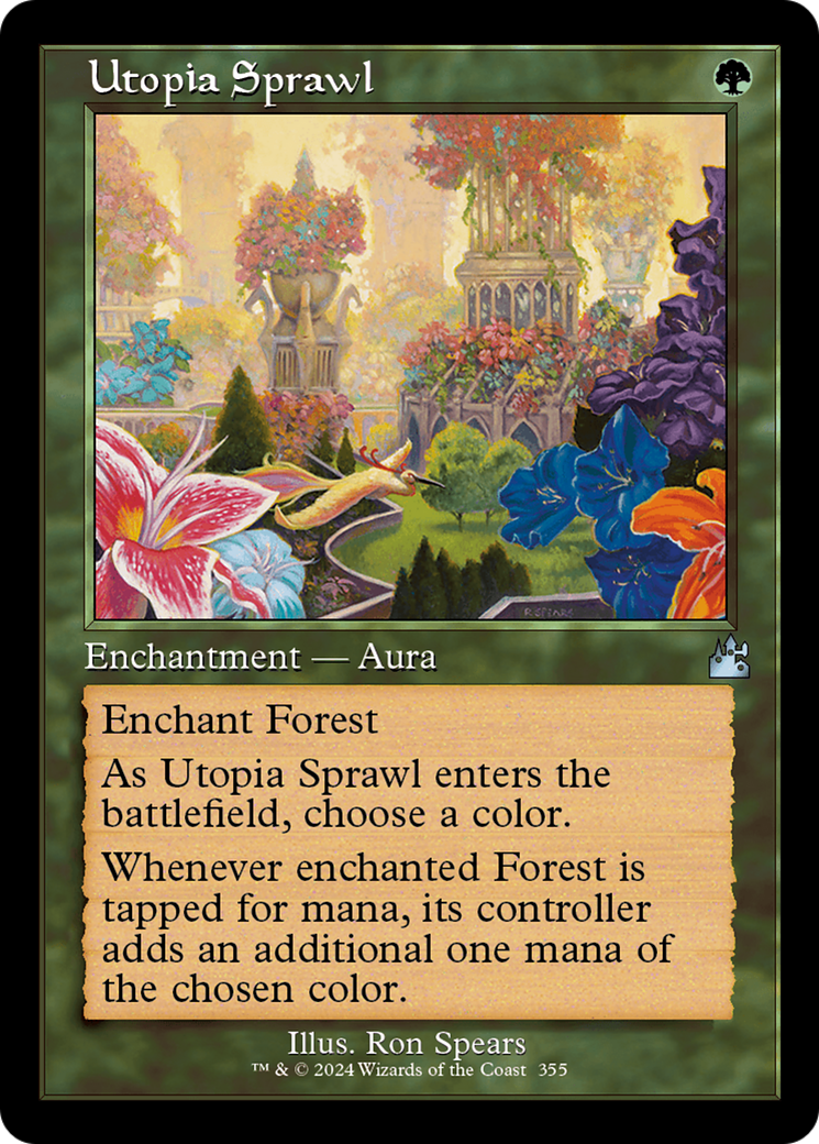 Utopia Sprawl (Retro Frame) [Ravnica Remastered] | Card Merchant Takapuna