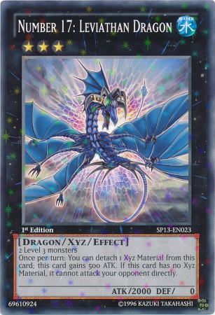 Number 17: Leviathan Dragon [SP13-EN023] Starfoil Rare | Card Merchant Takapuna