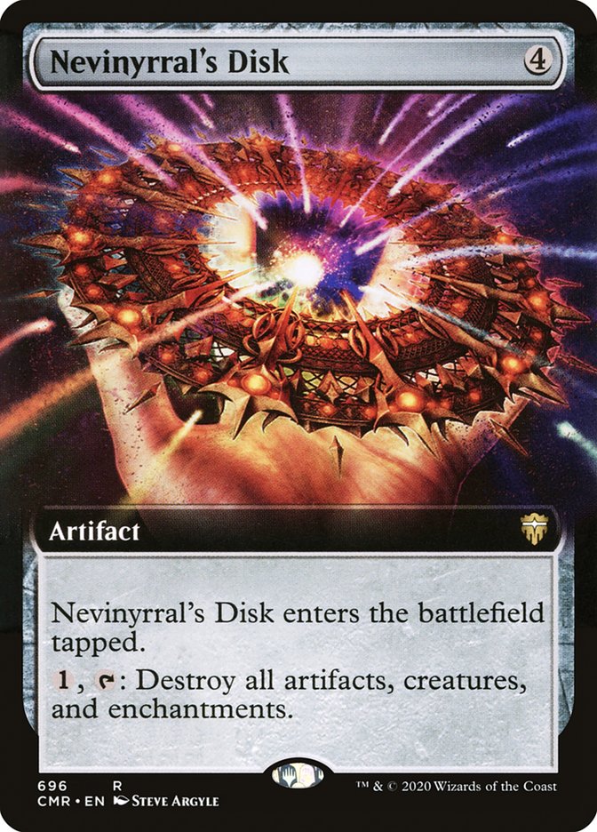 Nevinyrral's Disk (Extended Art) [Commander Legends] | Card Merchant Takapuna