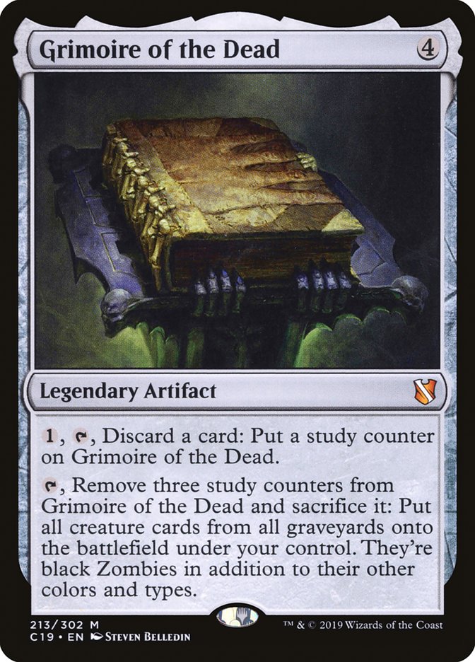 Grimoire of the Dead [Commander 2019] | Card Merchant Takapuna