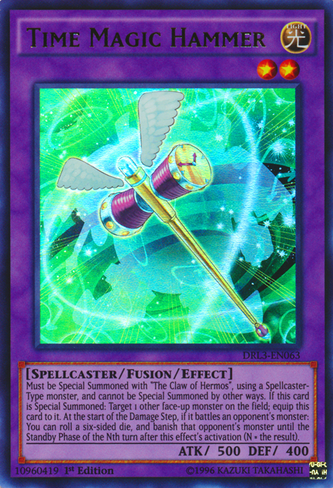 Time Magic Hammer [DRL3-EN063] Ultra Rare | Card Merchant Takapuna