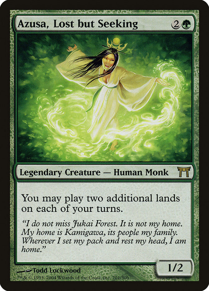 Azusa, Lost but Seeking [Champions of Kamigawa] | Card Merchant Takapuna