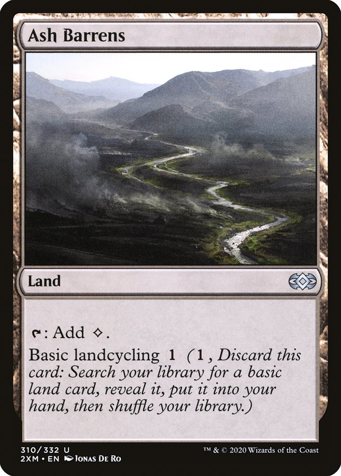 Ash Barrens [Double Masters] | Card Merchant Takapuna