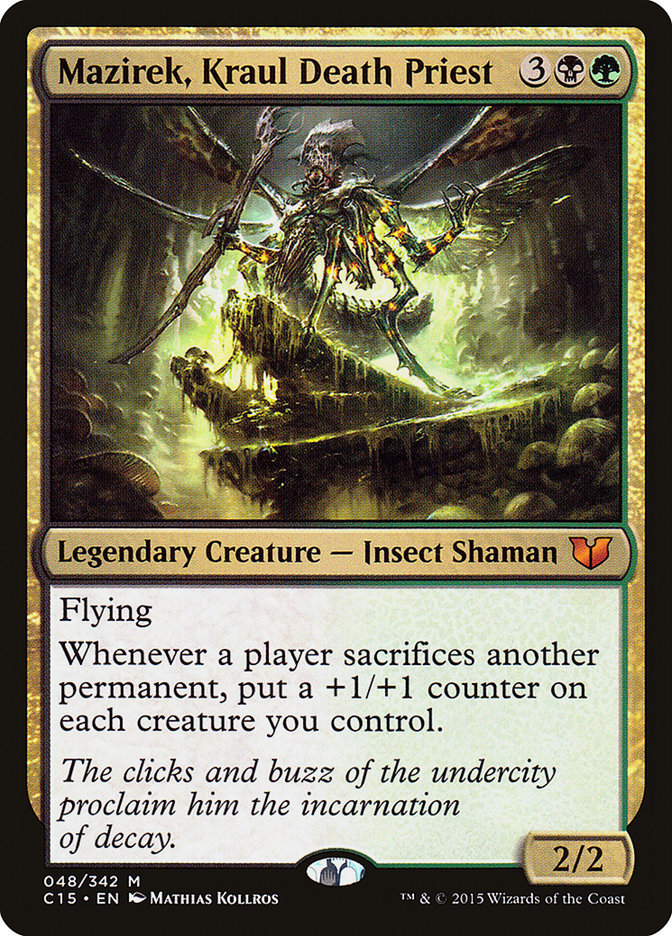 Mazirek, Kraul Death Priest [Commander 2015] | Card Merchant Takapuna