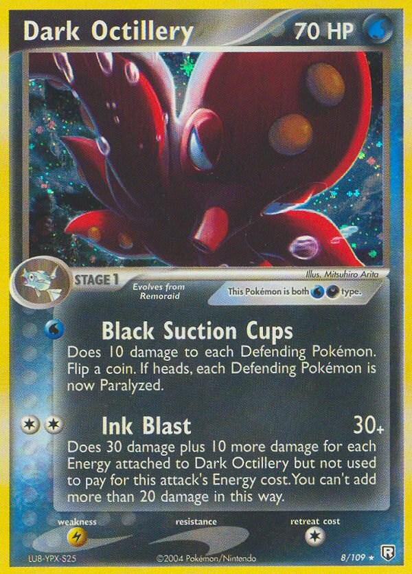 Dark Octillery (8/109) [EX: Team Rocket Returns] | Card Merchant Takapuna