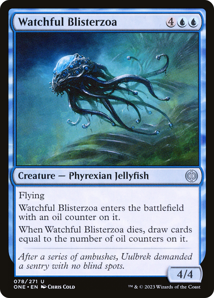 Watchful Blisterzoa [Phyrexia: All Will Be One] | Card Merchant Takapuna