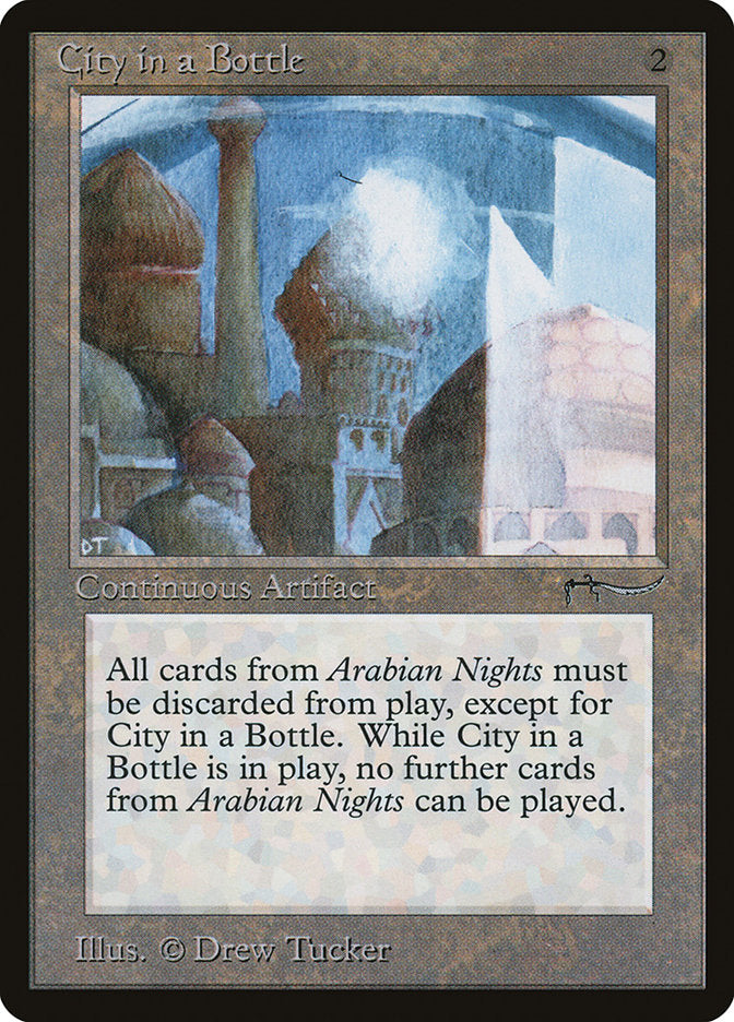 City in a Bottle [Arabian Nights] | Card Merchant Takapuna