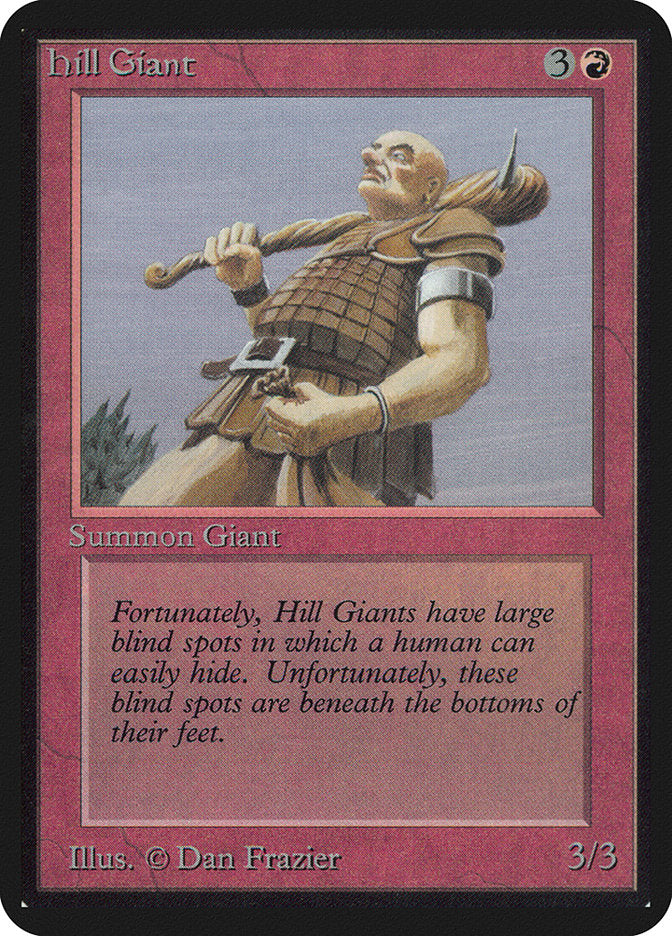 Hill Giant [Alpha Edition] | Card Merchant Takapuna