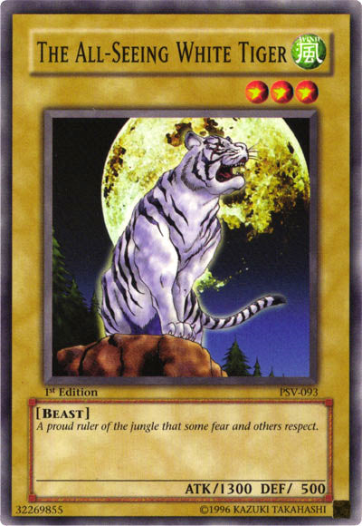 The All-Seeing White Tiger [PSV-093] Common | Card Merchant Takapuna