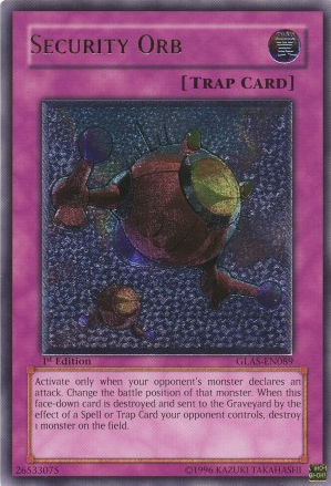 Security Orb [GLAS-EN089] Ultimate Rare | Card Merchant Takapuna