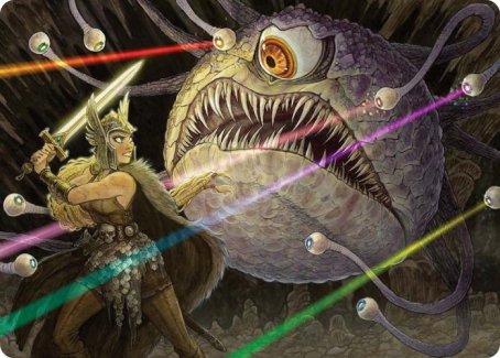 Hive of the Eye Tyrant Art Card [Dungeons & Dragons: Adventures in the Forgotten Realms Art Series] | Card Merchant Takapuna