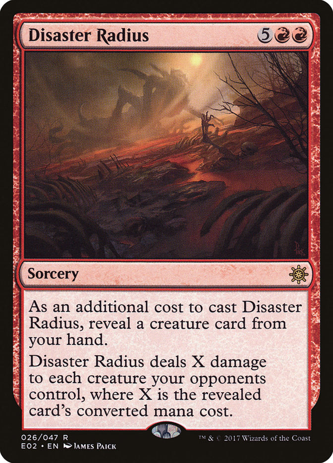 Disaster Radius [Explorers of Ixalan] | Card Merchant Takapuna