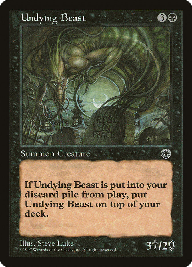 Undying Beast [Portal] | Card Merchant Takapuna