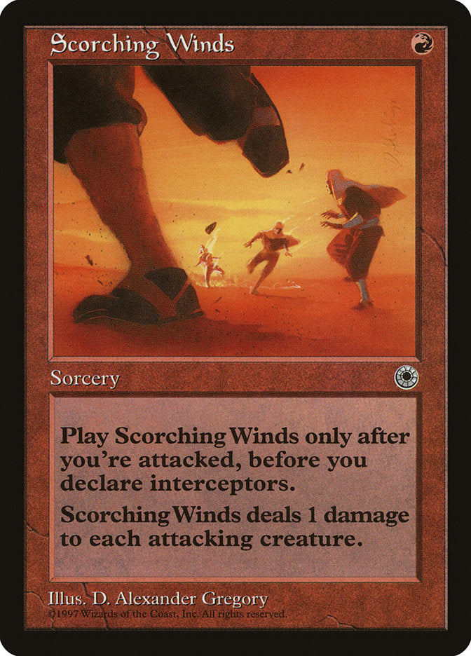 Scorching Winds [Portal] | Card Merchant Takapuna