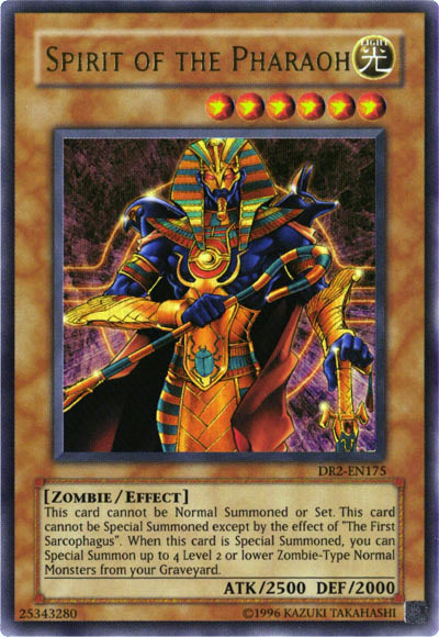 Spirit of the Pharaoh [DR2-EN175] Ultra Rare | Card Merchant Takapuna