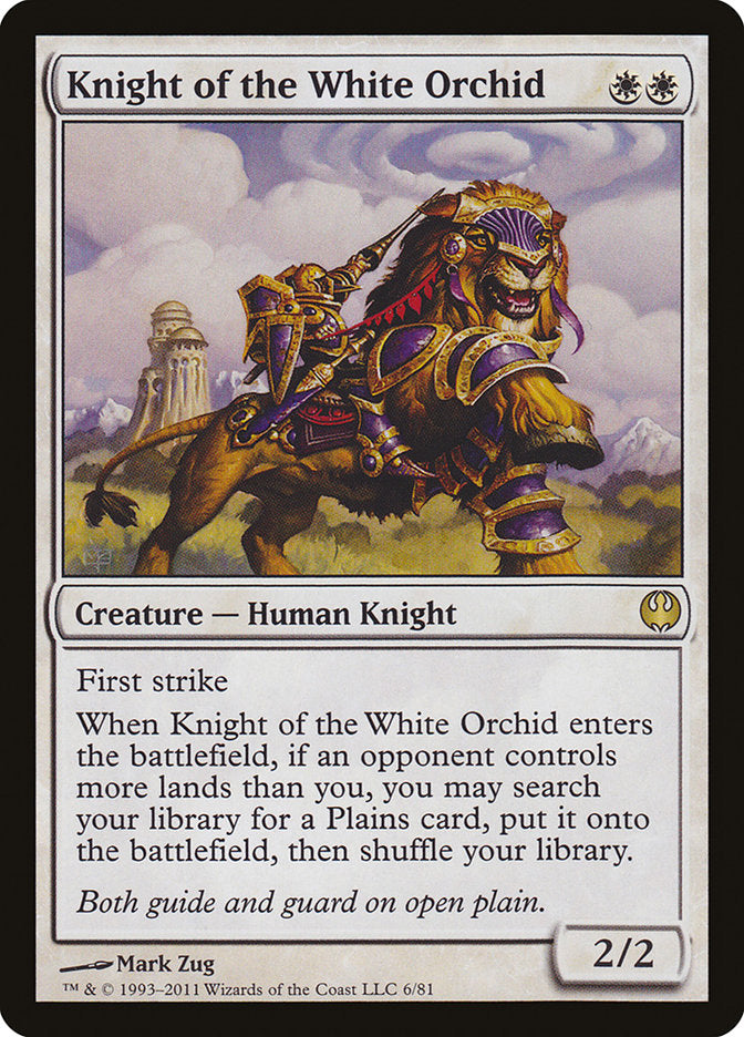 Knight of the White Orchid [Duel Decks: Knights vs. Dragons] | Card Merchant Takapuna