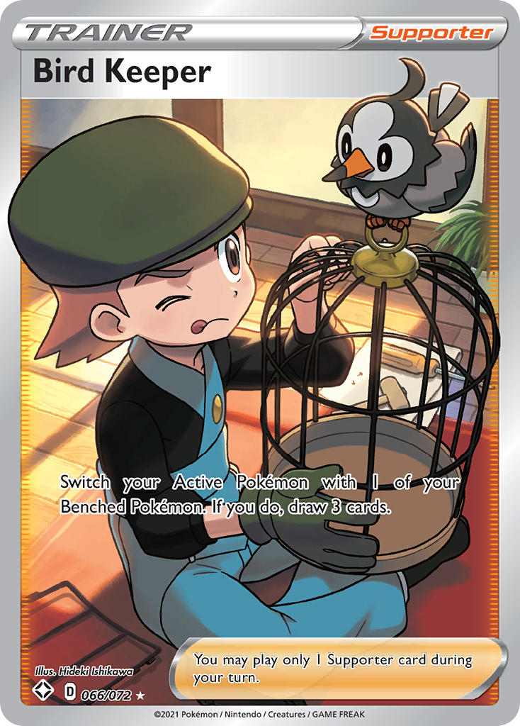 Bird Keeper (066/072) [Sword & Shield: Shining Fates] | Card Merchant Takapuna